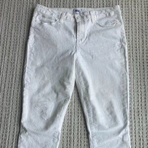 White Paige Skinny Jeans